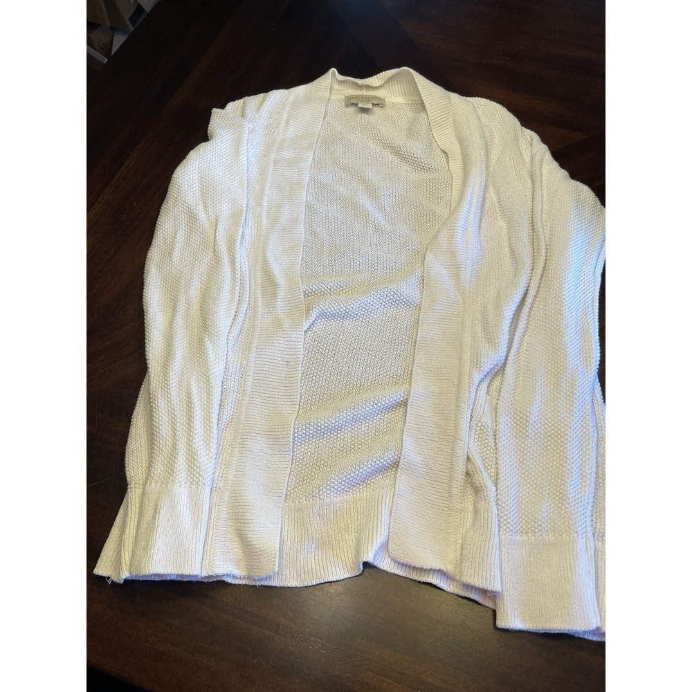 Appleseeds Petities Cream Open Cardigan Pockets Small